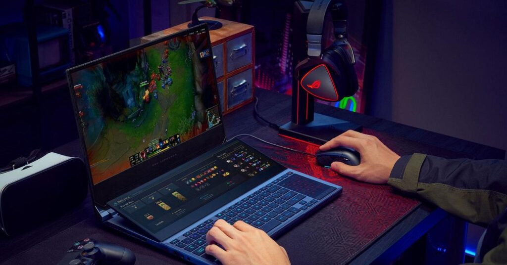 Immersive Gaming Experience on ASUS ROG Zephyrus Duo 15