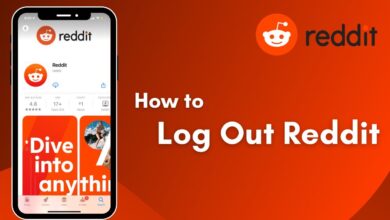 How to Logout of Reddit App